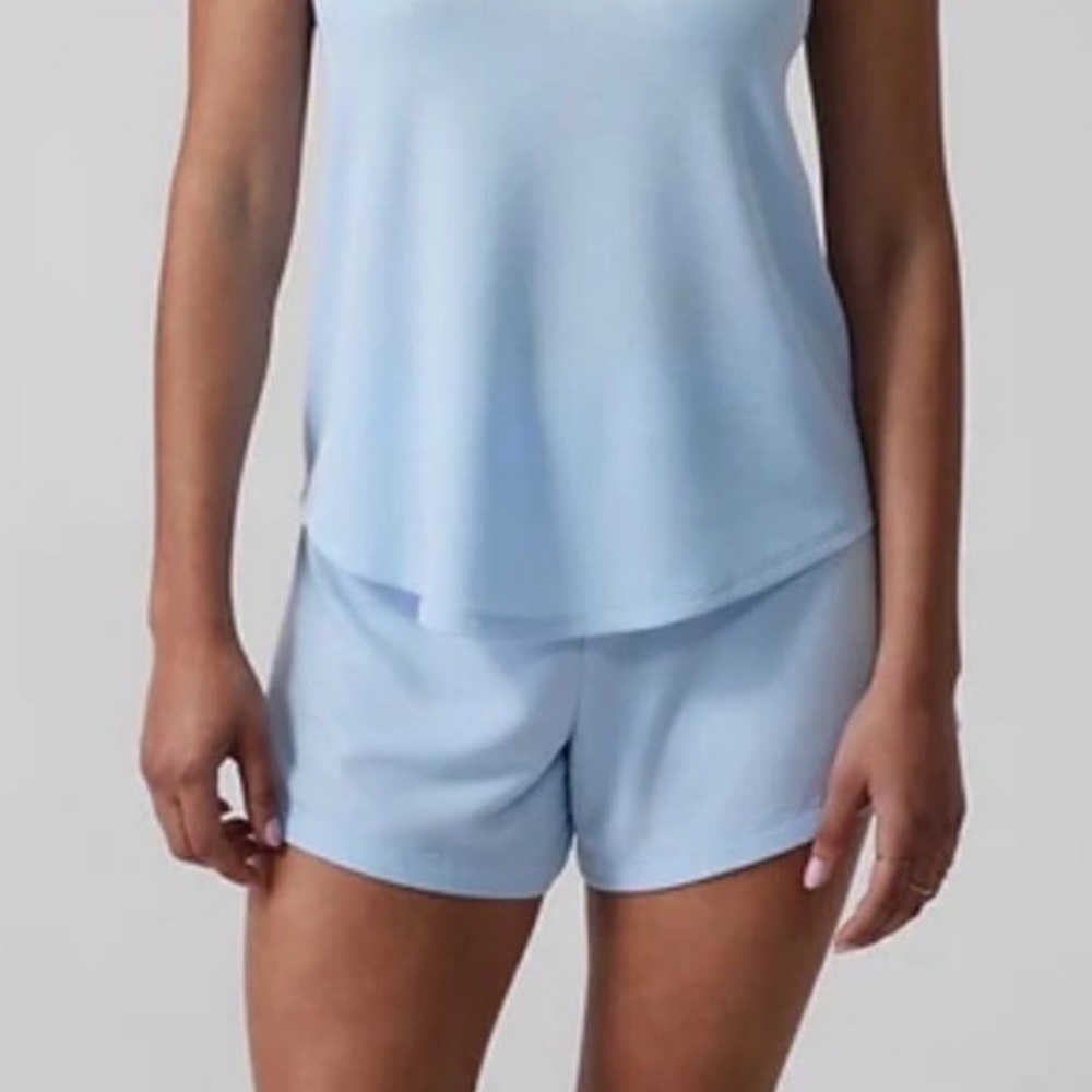 Athleta Sky Blue Sleepwear Shorts